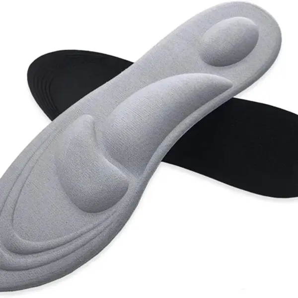 JSEIAJB 4D Stretch Breathable Running Cushion Insoles For Feet Man Women For Shoes Sole Orthopedic Pad