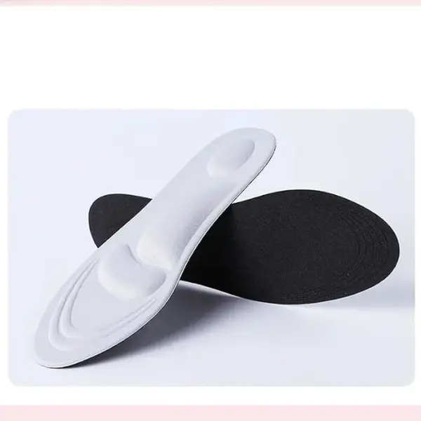 JSEIAJB 4D Stretch Breathable Running Cushion Insoles For Feet Man Women For Shoes Sole Orthopedic Pad