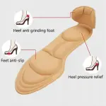 JSEIAJB Comfort Breathable Women's Insoles High-heeled Shoes anti-slip