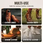 Stone and Clark Original Shoe Polish & Care Kit - Leather Shoe Shine Kit for Men & Women