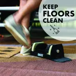 Jobsite Boot Scrubber - Outdoor Shoe Scraper Cleaner Brush - Extra Wide