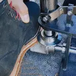 Shoe Edging Machine - Adjustable Sole Thickness Tool for Shoe Repair, Handmade Shoe Crafting Equipment