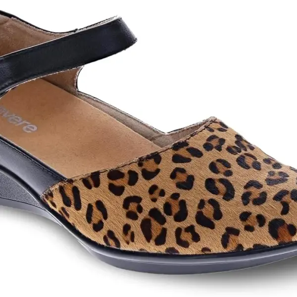 Revere Osaka Mary Jane - Premium Leather - Orthotic-Friendly Removable Insoles - Adjustable Strap - Arch Support - Stylish Wedges for All-Day Comfort