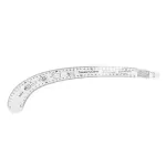 Goshyda Sewing Pattern Making Tools Durable Clear Scale Ruler Set for Fashion Design Drafting, 7Pcs for Tailors and Sewing Enthusiasts