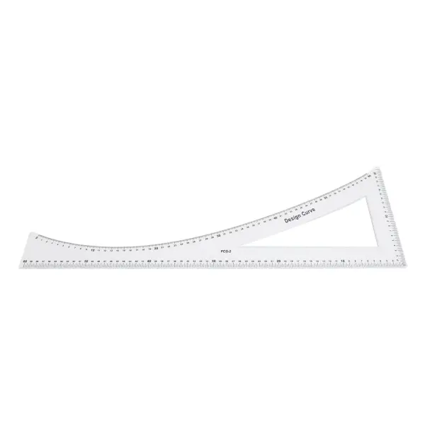 Goshyda Sewing Pattern Making Tools Durable Clear Scale Ruler Set for Fashion Design Drafting, 7Pcs for Tailors and Sewing Enthusiasts