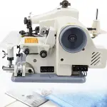 Desktop Blindstitch Sewing Machine 1250 SPM Hemmer Adjustable Stitch Ratio Metal Body for Cuffs Skirts Draperies Portable Compact Design