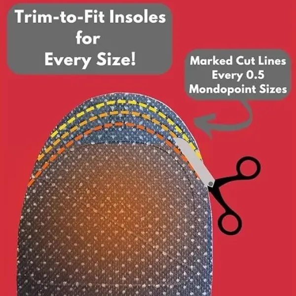 HOTRONIC XLP BootDoc Anatomic Insloes | Durable Lightweight Warm Trim-to-Fit Easy-Integrated Heating System for Added Support, Large