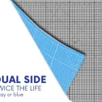 Proartek PK00080 Professional Cutting Mat, HM4896, 48 x 96 Inches; Self-Healing, Double-Sided Blue/Gray Mat for Quilting, Sewing, Hobbies & Crafting