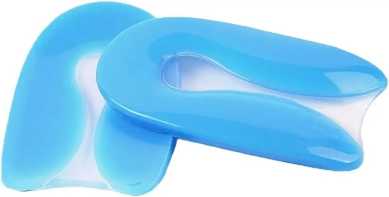 Silicone PU Gel Insoles Heel Cushion Soles Support Shoe Pad Feet Care Insert