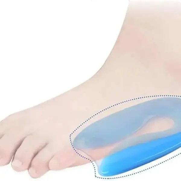 Silicone PU Gel Insoles Heel Cushion Soles Support Shoe Pad Feet Care Insert
