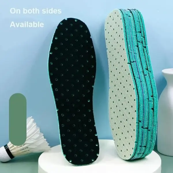 Breathable Sport Insole Lightweight Soft Ventilate Soles Insert Feet Care Men Women Cool Shoe Pads