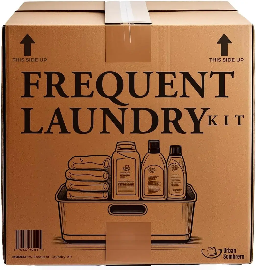 Urban Sombrero Kits - Frequent Laundry Kit, Essential Laundry Care For Frequent Use