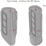 LeMieux Carbon Air XC Cross Country Hind Horse Boots - Protective Gear and Training Equipment - Equine Boots, Wraps & Accessories (Black/Medium)