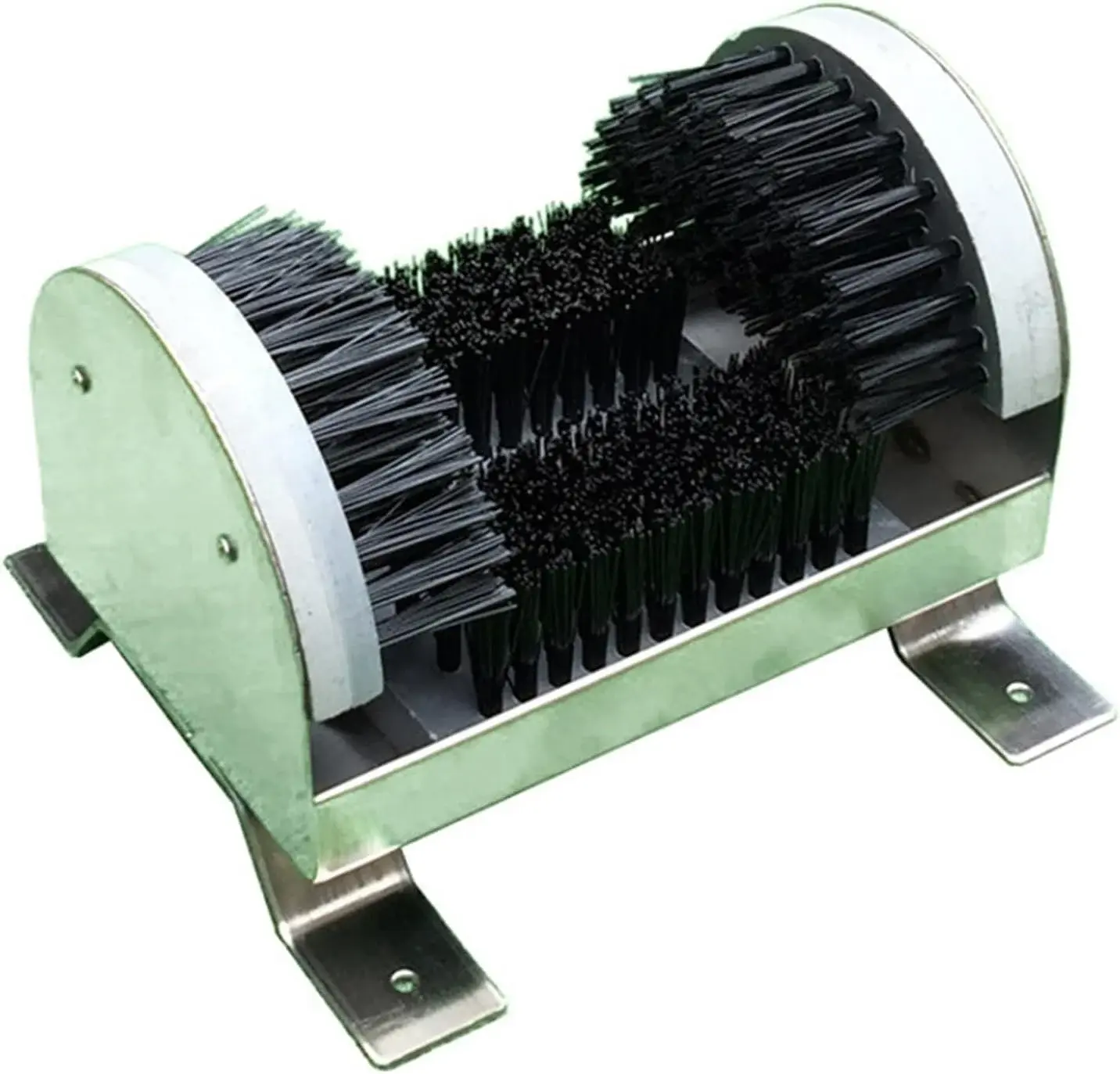 Heavy-Duty Boot Scraper & Cleaning Brush for Outdoor Use - Stiff Tread Shoe Cleaner for Mud, Dirt & Dust Removal - Ideal for Gardens, Patios & Courts