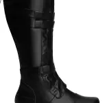 ACE SHOCK Mens Tall Boots Medieval Renaissance Pirate Cosplay Boot Halloween Costume Shoes