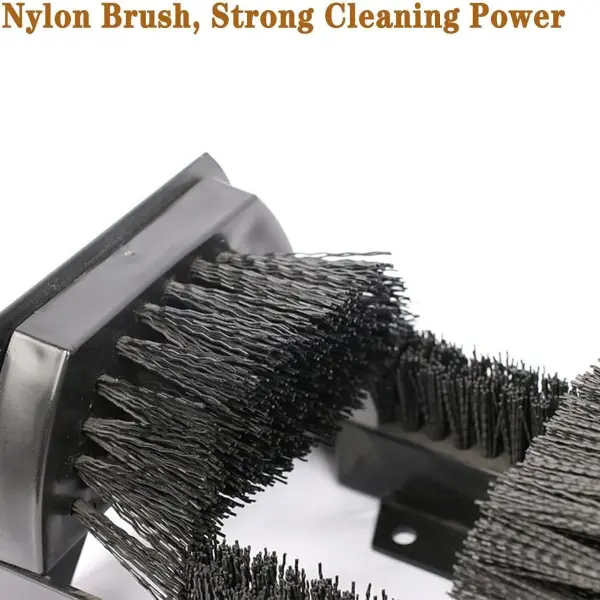 Heavy Duty Boot Scraper Brush - Outdoor Shoe Cleaner for Entrance & Garden - Effective Mud & Dirt Remover for Front Door, Farmhouse, & Entryway Use