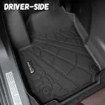 Floor Mats for Chevy Equinox/GMC Terrain 2018-2024 (Not fit EV Models), All Weather TPE Protection Floor Liners Accessories, 1st & 2nd Row & Cargo Liner