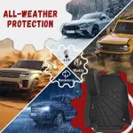 Floor Mats for Chevy Equinox/GMC Terrain 2018-2024 (Not fit EV Models), All Weather TPE Protection Floor Liners Accessories, 1st & 2nd Row & Cargo Liner