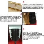 Electric Shoe Polisher Machine, 145W Fully Automatic Induction Shoe Polishing Machine, Stainless Steel Body, Polishing Fiber Soft Brush, Automatic Induction, for Home Hotel Bank