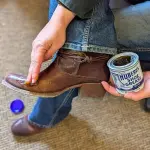 Huberd's Shoe Grease 7.5 oz, Leather Conditioner and Waterproofer for Boots, Shoes, Saddles, and Gear. Beeswax and Pine Tar Formula. Since 1921.