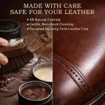 Shoe Care Kit – 16-in-1 Leather Shoe Polish, Cleaning & Conditioning Kit with Saddle Soap & Mink Oil – Black/Brown/Neutral Shoe Polish, 3 Horsehair Brushes – Premium Storage Bag – Gift for Men & Women