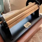 Adjustable Smocking Pleater, 24 Row Pleat Sewing Machine, Adjustable Closeness & Depth, 47 Needle Positions, with Sewing Needles & Tool, for Costume