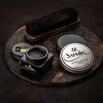 Saphir Medaille d'Or Pommadier Cream 75ml – Natural Cream Leather Shoe Polish, Leather Conditioner for Boots, Handbags