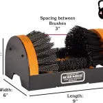 The Original Scrusher Boot & Shoe Cleaner, Durable Weather Resistant Outdoor Shoe Brush