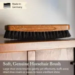 FootFitter Premium Leather Shoe Shine Kit – Complete Polish Cream, Cleaner, Brush & Shoe Care Set for Footwear in Metal Tin