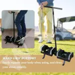 Outdoor Shoe Scraper Brush - Durable Mud Removal Tool with Non-Slip Handle & Stable Base for Efficient Deep Cleaning in Gardens and Courts - Easy to Maintain