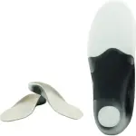 JSEIAJB 3D Orthopedic Insoles Support Flat Foot X/O Leg Orthotic Shoe Heel PU Pad Inserts