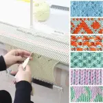 Automatic Knitting Machine Kit,Medium Gauge 6.5mm 150 Needle Plastic Home Knitting Machine,Home Sewing Tool Set