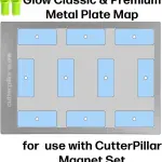 Cutterpillar Glow Premium II LED Light Board with Translucent Self-Healing Cutting Mat – 13" x 19" Light Box Tracing Pad with Non-Slip Mat and Built-In Rechargeable Battery