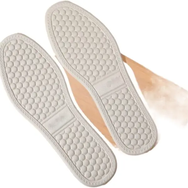 JSEIAJB Insoles Soft Shoes Pad Absorb-Sweat Breathable Comfort Cotton Insert Men Women