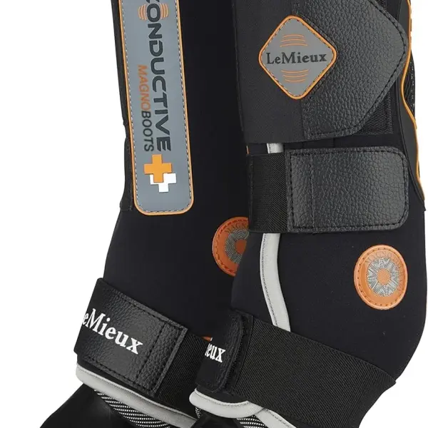 LeMieux Magno Horse Boots - Magnetic Therapy Conductive Boots Protective Gear and Training Equipment - Equine Boots, Wraps & Accessories