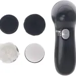 Portable Handheld Automatic Electric Shoe Brush Shine Polisher 5AA Battery Power Supply Leather Care Device