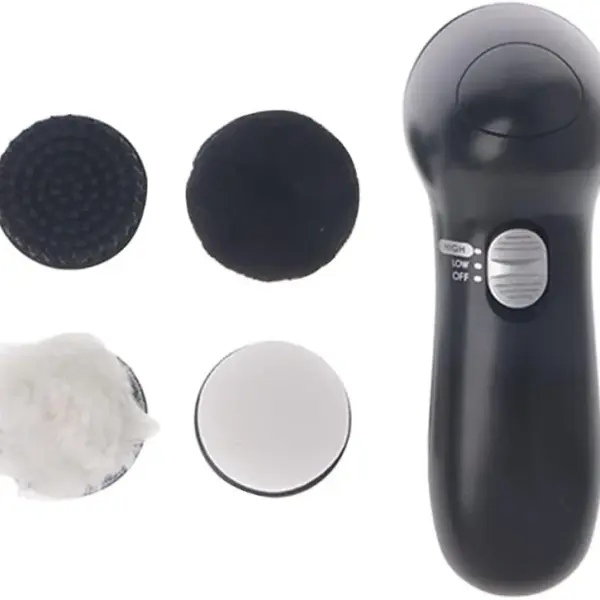 Portable Handheld Automatic Electric Shoe Brush Shine Polisher 5AA Battery Power Supply Leather Care Device