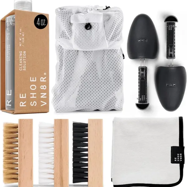 RESHOEVN8R Shoe Cleaner Kit and Sneaker Cleaner Sets - Cleaning Kit Solution for Sneakers, Mesh, Canvas, Suede, Knit, Leather