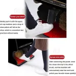 Stainless Steel Electric Shoe Polisher - Dual Brush Cleaner for Effortless Maintenance, Quiet Operation, Ideal for Home & Hotel Use, Keeps Shoes Shiny & Like New, Easy to Use