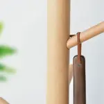 65cm Long Handle Wooden Shoe Horn Flexible Lifter for Seniors Adults, Easy Grip Shoe Helper Tool Boot Spoon Easy Wear Helper for Home Travel Hotel Use,A75