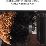 Shoe polishing Machine Automatic Induction Shoe polishing Machine, dust Removal Shoe Cleaning Blue Hole (Color: Style 1) (Style 1) (Style 2)