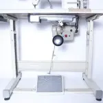 Industrial Sewing Machine Juki DDL-8100 Lockstitch Servo Motor + Table Stand Cut Juki DDL8700 + LED Lamp+ Commercial Grade Sewing Machine