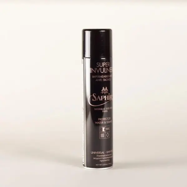 SAPHIR Medaille d’Or Super Invulner – Waterproof Spray for All Leather Shoes & Boots, Shoe Protector Spray – Neutral