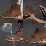 SAPHIR Medaille d’Or Super Invulner – Waterproof Spray for All Leather Shoes & Boots, Shoe Protector Spray – Neutral