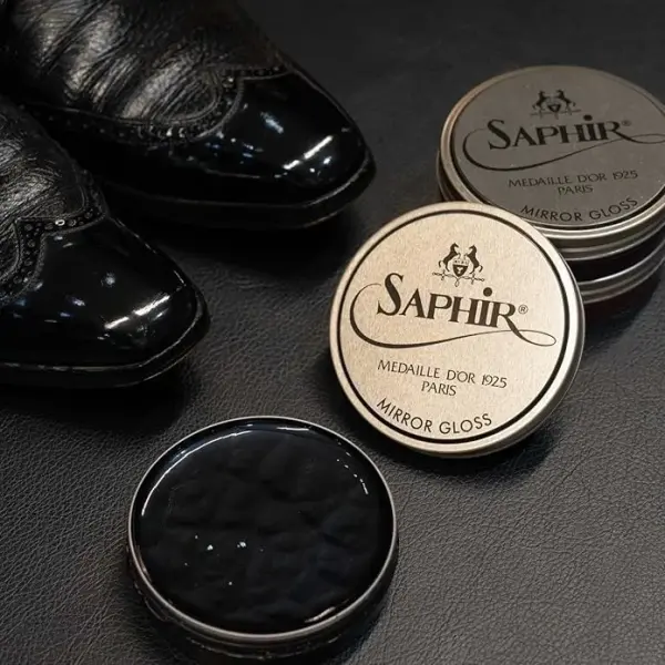 SAPHIR Medaille d’Or Mirror Gloss - Natural Wax Polish for Leather Shoes & Boots