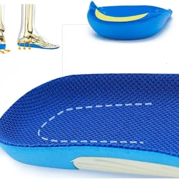 JSEIAJB Soft PU Insole Sport Shoe Insoles Massaging Foot Care for Feet Shoes Sole Shock Absorption