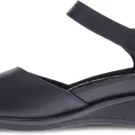 Revere Osaka Mary Jane - Premium Leather - Orthotic-Friendly Removable Insoles - Adjustable Strap - Arch Support - Stylish Wedges for All-Day Comfort