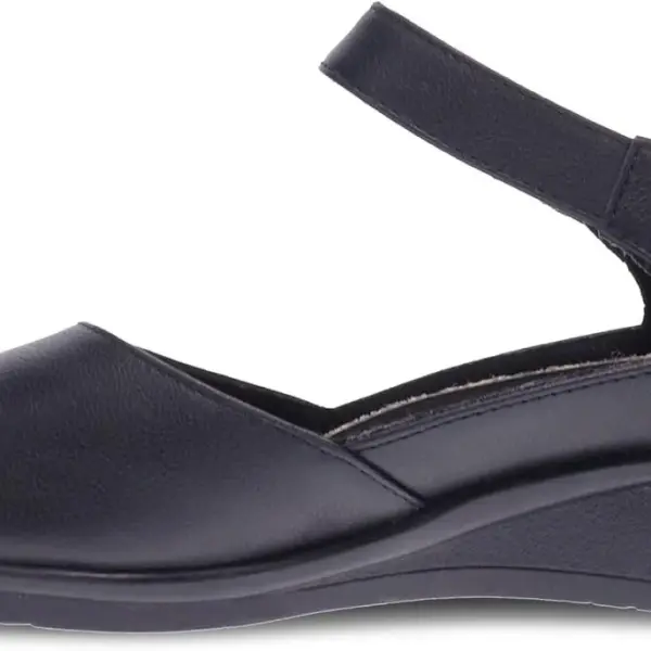 Revere Osaka Mary Jane - Premium Leather - Orthotic-Friendly Removable Insoles - Adjustable Strap - Arch Support - Stylish Wedges for All-Day Comfort