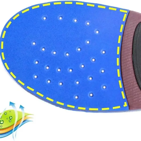 JSEIAJB Orthotic Arch Support Shoe Insoles Insert Orthopedic Mild/Moderate Flat Feet Insole Heel Fasciitis Men Woman