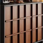 Shoe Cabinet Coat Rack with Shoe Cabinet Household Entryway Hall Tree Storage Shelf for Corridor(Large)